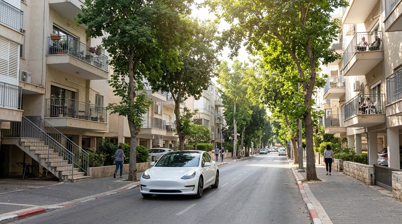 עמדות טעינה לרכב חשמלי ברמת גן